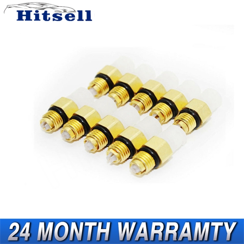 Compression Fitting Brass - 10 個エアサスペンション修理キット空気チューブコネクタバルブ M8 ため W164 W251