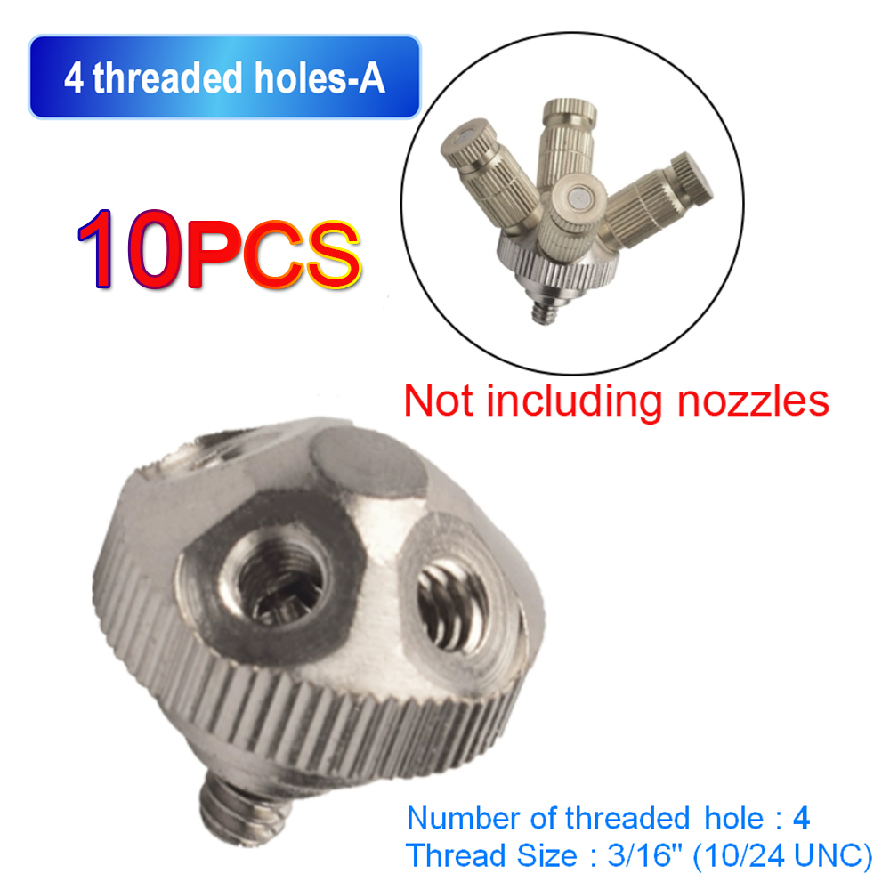 Compression Fitting Brass - 10 個 3/16 