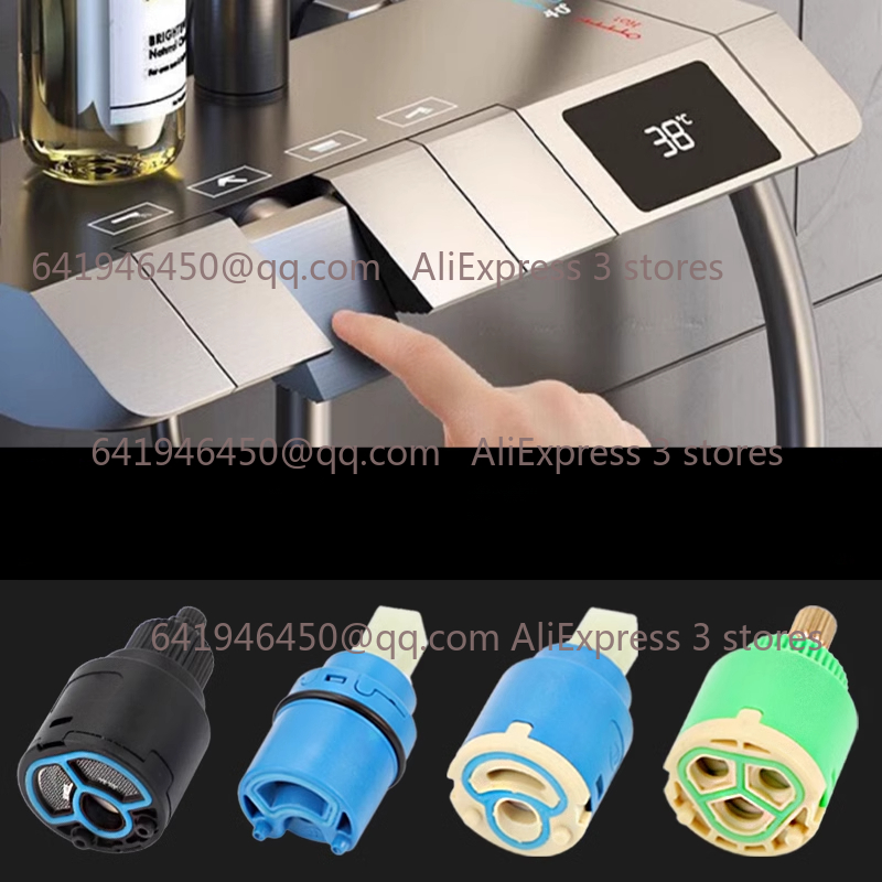 Shower Valve Cartridge - シャワーバルブセラミック蛇口カートリッジ 2/3Way シャワーダイバーター混合蛇口交換部品サイズ 22/25/26/33 ミリメートル
