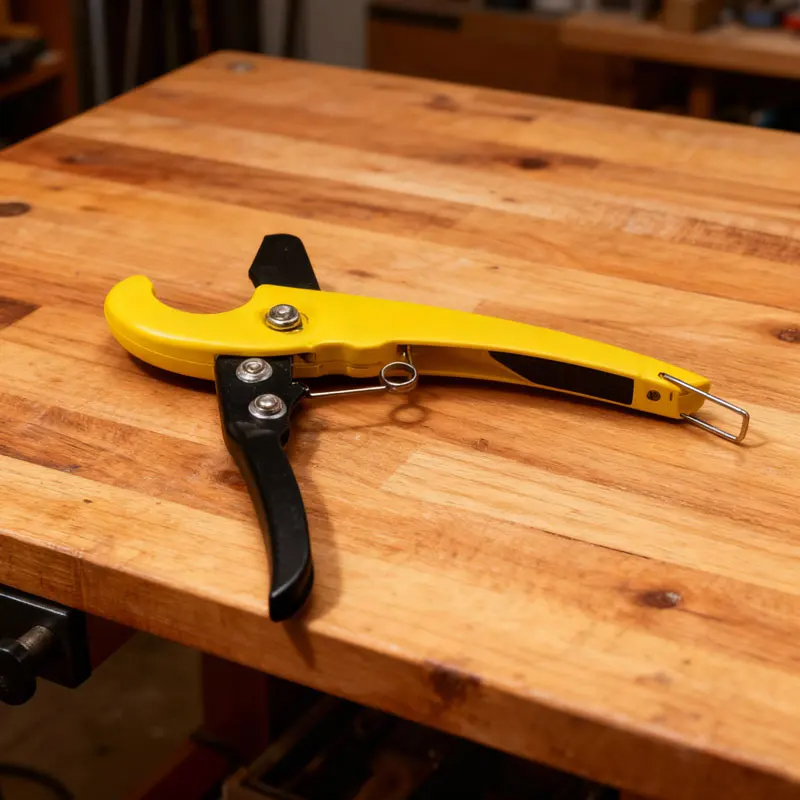 Pipe Cutter Ratchet - ラチェット式パイプチューブカッター（プラスチックおよび多層チューブ用）小型手持ち式切断工具、家庭用ポータブルパイプカッター