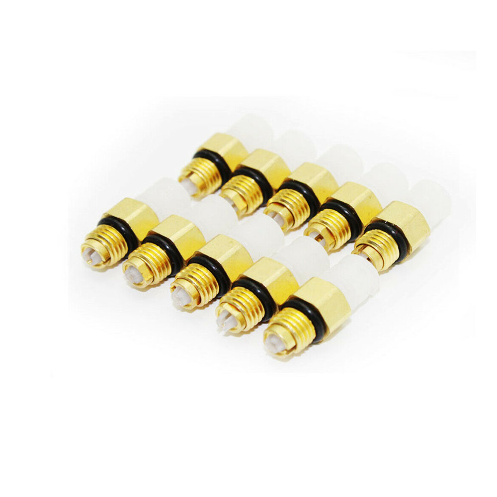 10 個エアサスペンション修理キット空気チューブコネクタバル - Compression Fitting Brass のレビューと価格