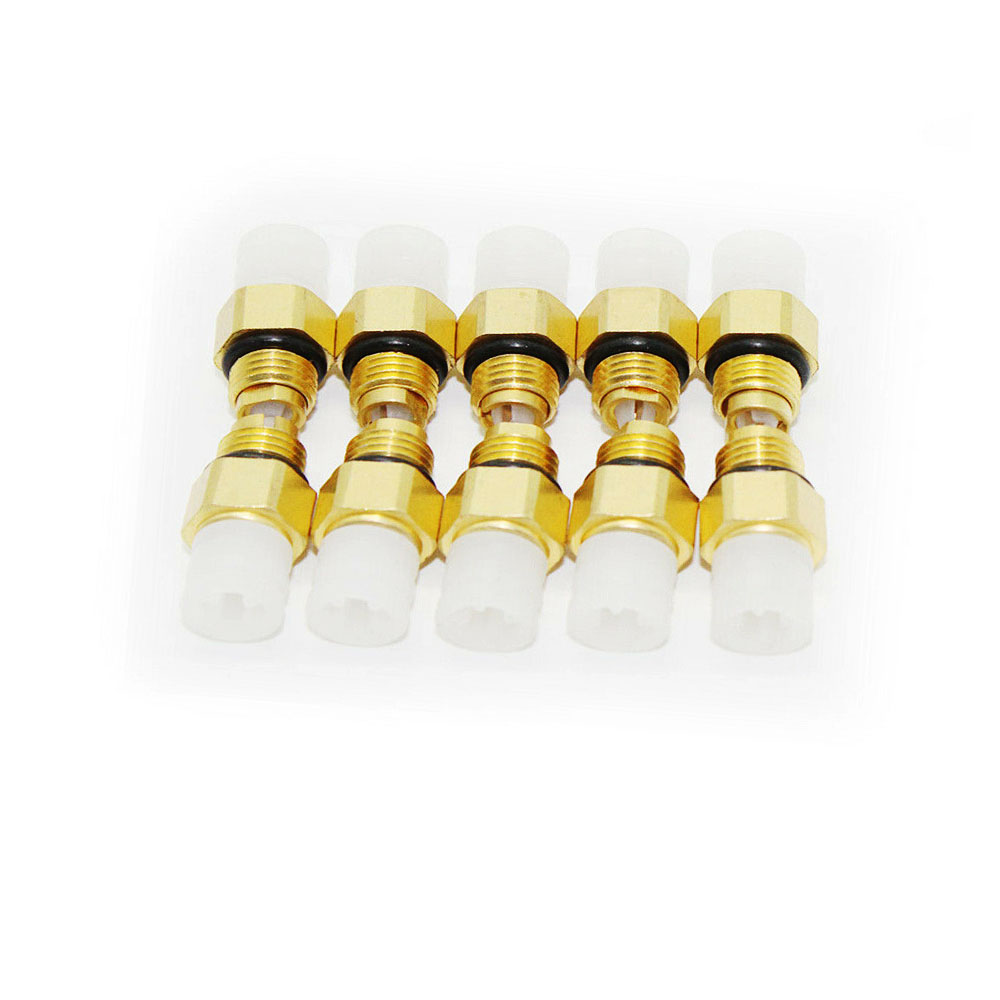 10 個エアサスペンション修理キット空気チューブコネクタバル - Compression Fitting Brass のレビューと価格