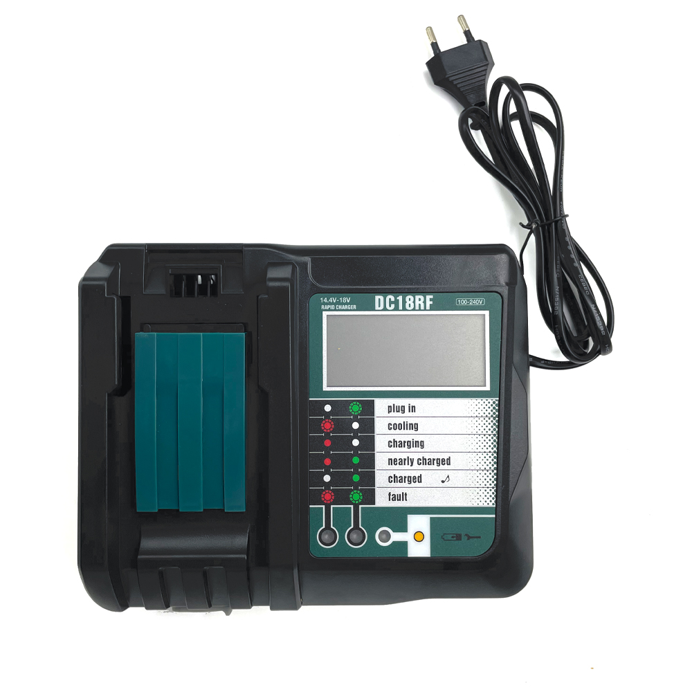 DC18RF リチウムイオン超急速充電器マキタ 14.4V- - Makita Drill Hp1640 のレビューと価格