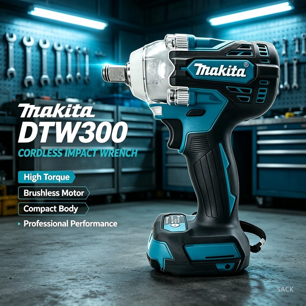 マキタ DTW300 330N.M ブラシレスコードレスイン - Makita Drill Dtw300 のレビューと価格