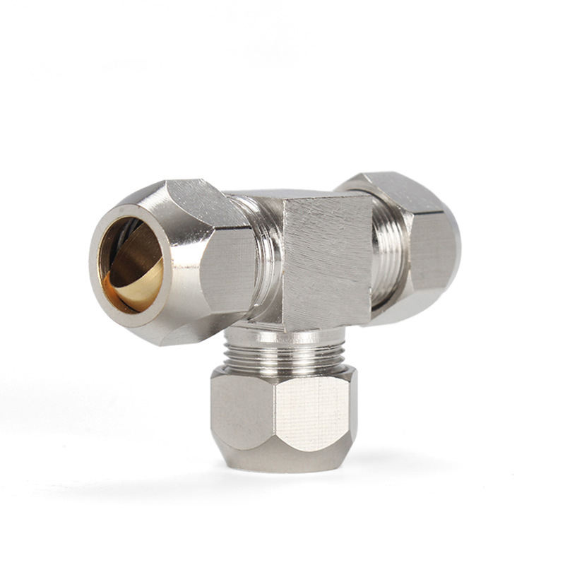 1ピース真鍮Tタイプ4 6 8 10 12 14 16mm, - Compression Fitting Brass のレビューと価格