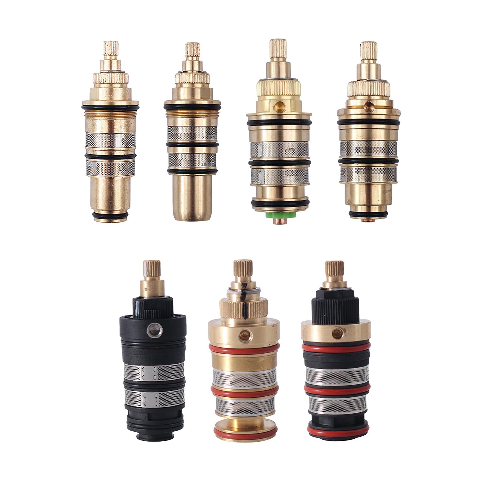 真ちゅう製バスルームシンク洗面器タップ、サーモスタットカート - Shower Valve Cartridge のレビューと価格