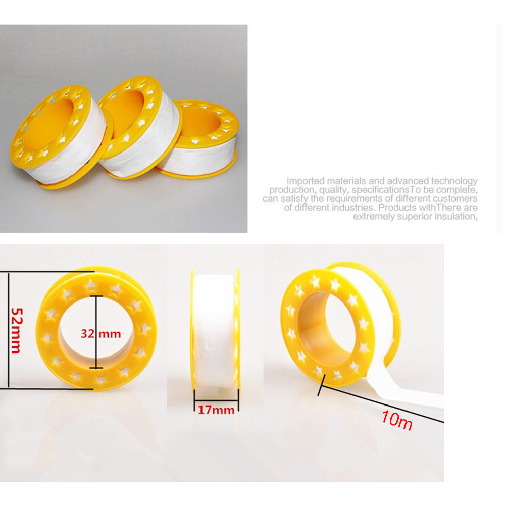 10巻入り 厚手の高品質PTFEシーラントテープ 防水ネジシ - Ptfe Tape Thread のレビューと価格